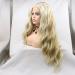 Serenewig Pastel Blonde Lace Front Wig for Women - Long Water Waves Perfect for Cosplay & Festivals - Buy Online on GoSupps.com