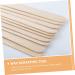 Magiclulu Waxed Wooden Sticks - 100 Pack Hair Removal Spatula & Kids Tinker Set | Practical Wax Applicator for Home Use - Buy Online on GoSupps.com