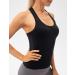Ukaste Women's Studio Essential Racerback Tank Top - Black - Waist Length - Yoga Performance Workout Top - Buy Online on GoSupps.com