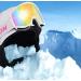 EXP VISION OTG Ski Goggles for Men Women | Anti Fog UV Protection | A-White Frame Pink - Buy Online on GoSupps.com