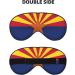 Arizona Flag Eye Mask | Soft Adjustable Sleep Mask for Men & Women Ultimate Comfort - Buy Online on GoSupps.com
