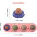 Aucenix Catnip Ball 4 Pack - Natural Dental Toys for Cats & Kittens | Teeth Cleaning & Licking Fun (Pink) - Buy Online on GoSupps.com