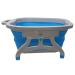 Lee Beauty Professional Large Foot Soaking Tub - Home Spa Bucket, Blue - Buy Online on GoSupps.com