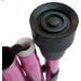 Deluxe 4-Part Folding Adjustable Aluminium Metallic Compact Walking Stick Cane for Men Ladies and Women with Soft Grip Gel Handle 33.5 37.5 Pink - Buy Online on GoSupps.com