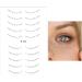 Lower Eyelash Stickers | Stick On Lower Eyelash Sticker Lash Sticker Water Transfer Ladies Lower False Eyelashes Lower Eyelash Sticker Fake Eyelashes for Girls W-1261 - Buy Online on GoSupps.com