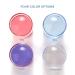 Art Stamps & Nail Scraps | Transparent Silicone Template with Lid | Easy Clean Manicure Tool in Blue Shop Internationally! - Buy Online on GoSupps.com