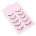 minkissy 5 Pairs Fake Eyelashes Salon Makeup Lashes Reusable Eyelashes Girl Makeup Eyelashes Girl False Lash Natural Look Eyelashes Long Eyelash False Eyelashes 3d Cosmetic Chemical Fiber