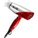 Berta 1875W Folding Hair Dryer - Dual Voltage Travel Blow Dryer with Negative Ions 2 Heat & Speed Settings - Red - Buy Online on GoSupps.com