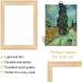 YCDC Solid Wood Canvas Frame Set - Premium Pine Wood Strips Bar for Oil Paintings, Poster Prints - DIY Arts Supply - 16x20 Inch - Buy Online on GoSupps.com