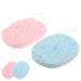 FRCOLOR 16 Pcs Exfoliating Bath Sponges for Cleansing & Scrubbing | PVA Loofah with Lanyard - Ideal for Face & Baby Care | International Shipping Available - Buy Online on GoSupps.com