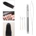 Hair Extension Loop Needle Threader Kit Pulling Hook Tool for Hair Aluminum Handle Hair Extension Threading Tool Micro Beads Loop Needle Threader for Hair Extensions Feather Ext - Buy Online on GoSupps.com