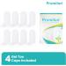 Silicone Toe Protectors - 4 Pairs Gel Sleeves with Aloe Vera for Pain Relief & Protection - Transparent Toe Caps for Corns (Small - Buy Online on GoSupps.com