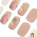 DANNI & TONI 28 Gel Nail Polish Strips - Autumn Fascinating Marble Stamping Design - Buy Online on GoSupps.com