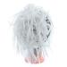 Messy Bun Hair Piece for Women Synthetic Tousled Updo Messy Bun Hair Pieces Hair Scrunchies Extensions with Elastic Band Ponytails Hair Extensions for Women Fake Hair Accessories for Women Girls Gris