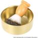 Buy Benkeg Metal Razor Bowl - Durable Brass Shaving Cup for Men | Perfect for Facial Cleaning and Shaving Brushes - International Shipping Available - Buy Online on GoSupps.com