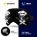 Skull Chef Sleep Mask - Adjustable Strap Eye Cover for Sleeping, Blocking Light - Men's and Women's Night Travel Blindfold - Buy Online on GoSupps.com