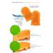 Silicone Massage Glove | Cellulite Remover | Pink Brush Scrub for Increased Blood Circulation - Buy Online on GoSupps.com