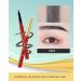 Whalrace Retractable Eyebrow Pencil - Dual-Sided Brow Pen with Brush | Long-Lasting & Waterproof Black Eyebrow Pencil - Buy Online on GoSupps.com
