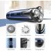 YOHOOLYO Electric Razor for Men - Waterproof Rotary Shaver, USB Rechargeable with Pop-Up Trimmer - Buy Online on GoSupps.com