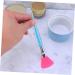 minkissy Silicone Brush Facial Brush Silicone Makeup Brush Facial Brush 14*4cm Blue - Buy Online on GoSupps.com