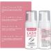 100ml Eyelash Extension Cleanser with Brush - Sulfate-Free Lash Shampoo for Salon & Home Use - Buy Online on GoSupps.com