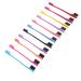 Double Ended Eyebrow Brush Comb Cleans Soft Nylon Hair Makeup Eyebrow Grooming Brush Beauty Tools