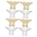 Healeved 8 Pairs Ankle Protector for Shoes Shoe Inserts Shoe Filler Inserts for Shoes That Are Too Big Heel Grips for Womens Shoes That Are Too Big Sandals Women's Front Insole