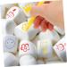 CRAFTHROU 6pcs Decor Cake Boxes Biscuits Double-Tips Food Markers Cake Cookie Coloring Pens Food Pens Plastic - Buy Online on GoSupps.com