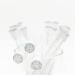i-Laesh 20 Pcs Lash Brush Set | Eyelash Extension Spoolies & Mascara Wands | Disposable Makeup Tools for Sanitary Application - White Star - Buy Online on GoSupps.com