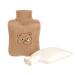 Cuddly bear hot water bottle | Brown | Large 1.8 litre hot water bottle | 33x20cm
