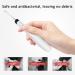 Ear Wax Removal Tool Kit with Lights & 4 Replacement Spoons - Safe Ear Cleaner for Adults & Kids - Soft Silicone - White - Buy Online on GoSupps.com