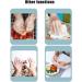 200 Counts Paraffin Wax Bath Liners Hands & Feet Disposable Large Plastic Mitt Bags and Sock Liners Therapy Wax Refill Socks & Gloves Cozy Hand Foot Covers with Stickers for Women Men - Buy Online on GoSupps.com