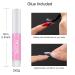 100 Pieces Clear False Nails | Artificial Fingernails Tips with Glue & Cuticle Pusher - Perfect for Women & Girls 10 Sizes Available - Buy Online on GoSupps.com