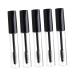 WOONEKY 5pcs Eyelash Cream Bottle Empty Mascara Tube Empty Eyelashes Bottle Eyelash Brush Tube Black