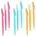 Eybrow razor eyebrow razor shaper trimmer razor face hair remover peeling cosmetic peeling make-up for women and girls-9 pieces 9PCs