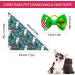 2PCS Washable Dog Christmas Bandana Set for Small Medium Pets - Festive Triangle Scarf for Dogs & Cats - Holiday Accessories & Party Decoration - Buy Online on GoSupps.com