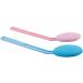 Shop 2 Pink & Blue Back Rubs & Massager Bath Brush - Easy Lotion Applicator Extra Long for Ultimate Body Care | International Shipping Available - Buy Online on GoSupps.com