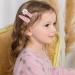 Beautiful 12-Part Baby Girl Headband Set - Cute Hair Accessories for Newborns & Toddlers | Embroidered Clips & Elastic Bands - Buy Online on GoSupps.com