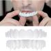 Flipped Warmth Provisional Dentures - 2 Pairs of Plug-In Immediate Veneers for Missing Teeth - Buy Online on GoSupps.com