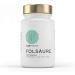 Buy High-Dose Folic Acid Tablets - 800 g Folate & 25 g B12 - 180 Vegan Tablets - 6-Month Supply with 5-MTHF for Optimal Vitamin B9 Absorption - Buy Online on GoSupps.com