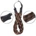 Tess Braided Hair Band | Adjustable Brown Ombre Hair Tie for Women | Large Hair Accessories (3.8cm Wide 50g) - Perfect for Braids & Dutt Styles - Buy Online on GoSupps.com