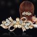 fdsmall Small Hair Barrettes Clips Flower Bow Design Crystal Diamond Hairpin Hair Accessories Hair Clips - Champagne - Buy Online on GoSupps.com