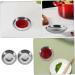 Zerodeko 10pcs Stainless Steel Dish I Am Willow Dip Dish for Parties Dipping Bowls Flavor Dish Metal Dipping Dish Condiment Dish Seasoning Plate Sauce Gear Dipping Vegetables - Buy Online on GoSupps.com