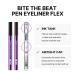 MERZY Bite The Beat Flex Pen Liquid Eyeliner | Waterproof & Smudge-Resistant Brown Eyeliner - Long Lasting High-Intensity Color - Buy Online on GoSupps.com