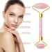 Buy Pink Jade Roller & Rose Quartz Facial Roller - Anti-Aging Beauty Tool for Wrinkles & Puffiness Treatment - Buy Online on GoSupps.com