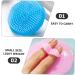 Plafope 4-Piece Scalp Massage Shampoo Brush Set Ultimate Hair Washing & Peeling Device for Effective Scalp Care - Buy Online on GoSupps.com