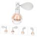 DOITOOL 3 pcs Glittering Tool Girl Glitter Hair Highlighter Women Perfume Bottle Sparkling Sequin Spraying 7x5.5cmx3pcs As Shownx3pcs - Buy Online on GoSupps.com