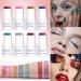 Shop Mermaid Face Glitter Stick - Waterproof Fine Glitter for Face Body Hair & Eyes | Sparkling Makeup (#05 Green) - Buy Online on GoSupps.com