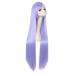 MapofBeauty 40 Inch Unique Long Cosplay Wig for Women - Blue Grey & Light Purple - Premium Quality Fashion Wig - Buy Online on GoSupps.com