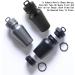 Portable Aluminum Pill Organizer Keychain - Waterproof Travel Medicine Box | Dual-Sided Grey Alloy Pill Holder for Outdoor Use - Buy Online on GoSupps.com